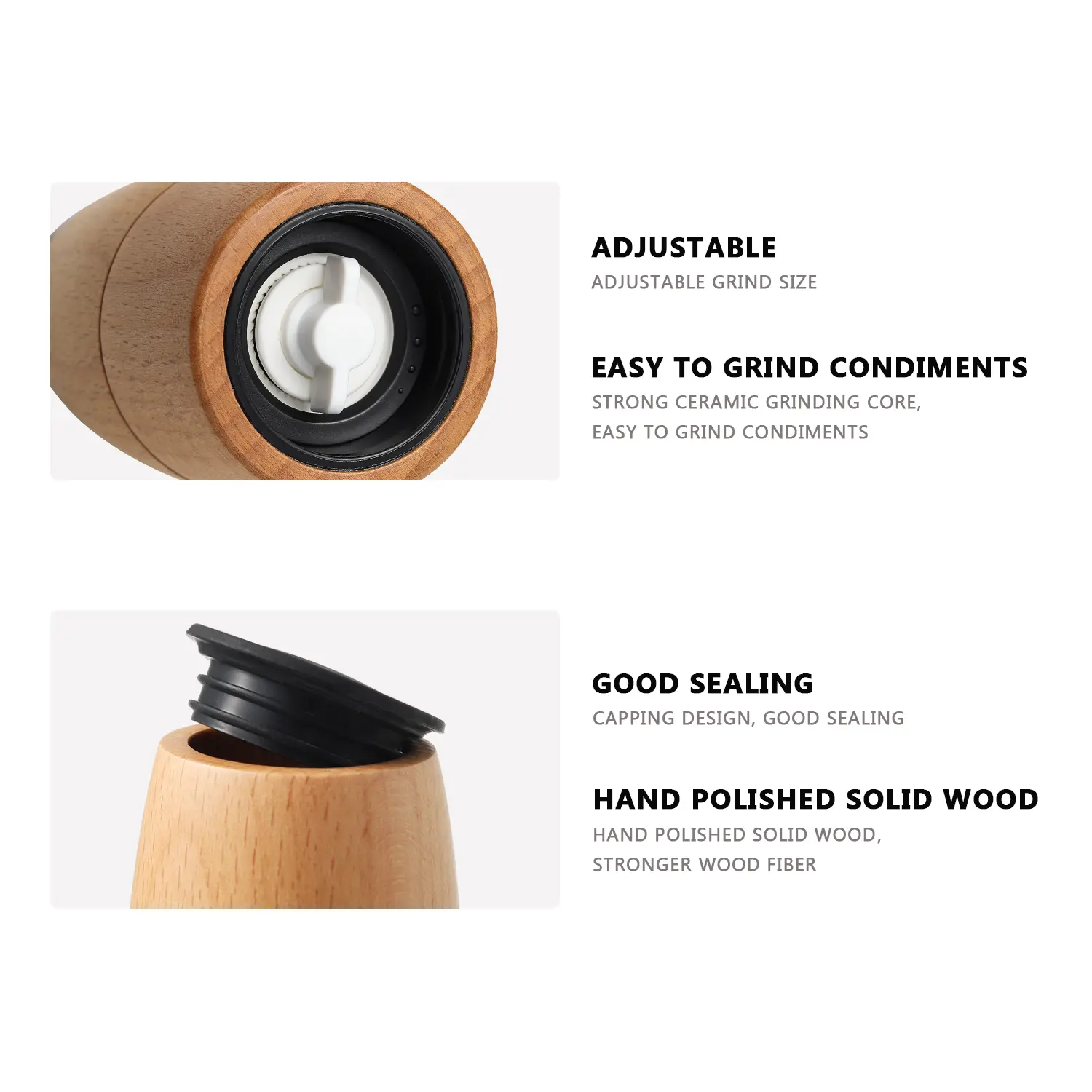 Premium Materials Grinder Details
