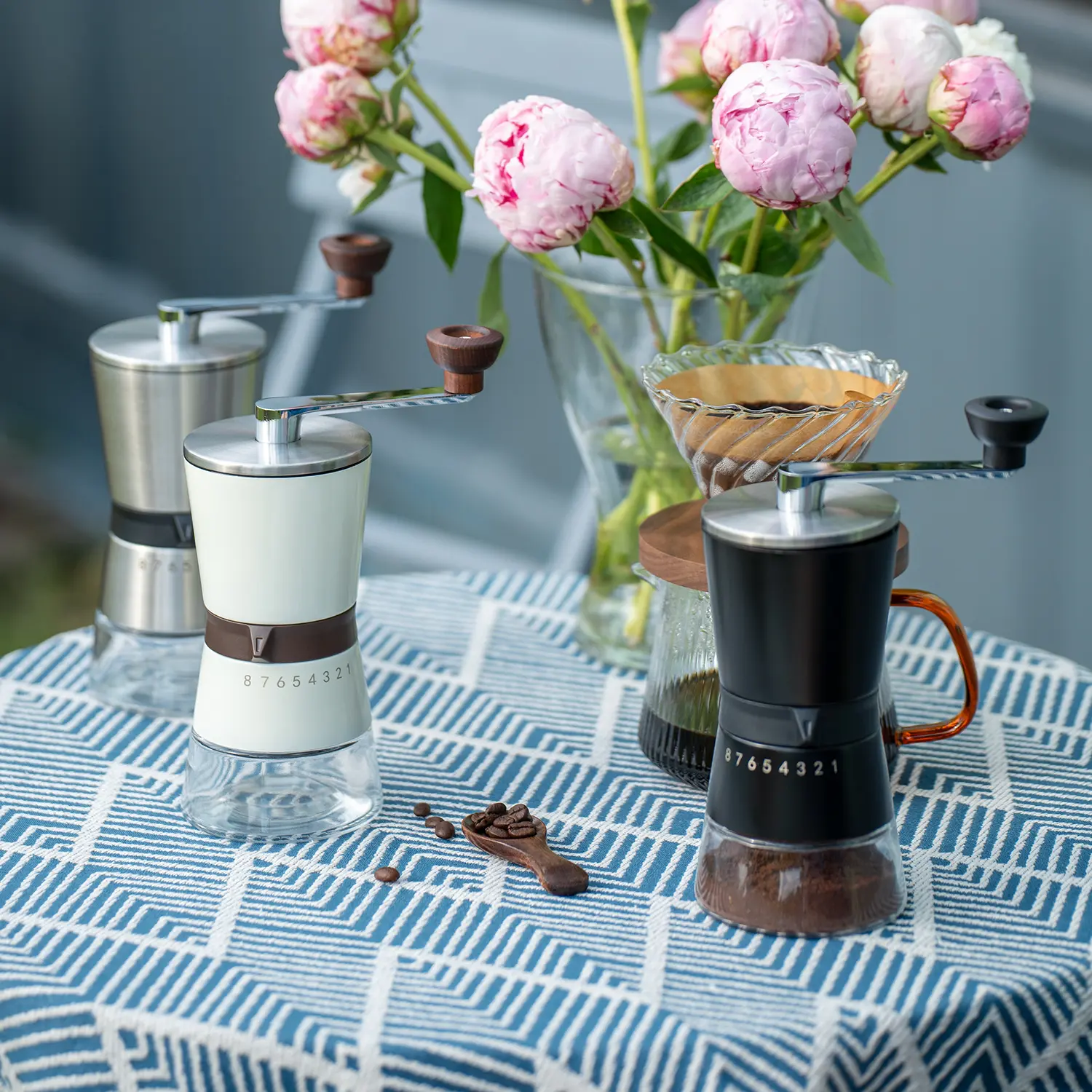 ODM Customized Adjustable Coffee Mill with Ceramic Burr
