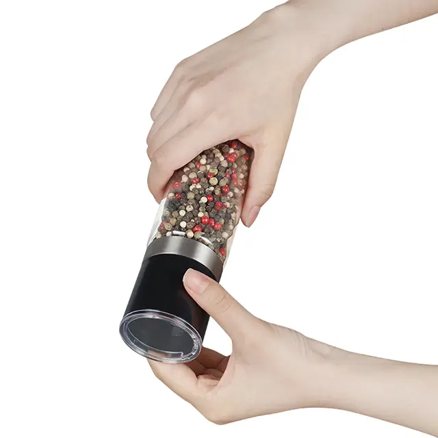 Wholesale Manual Black & White Peppercorn Grinder with Ceramic Grinder Service, Factory