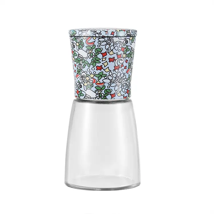 Wholesale Salt Grinders for Sea Salt with Pattern