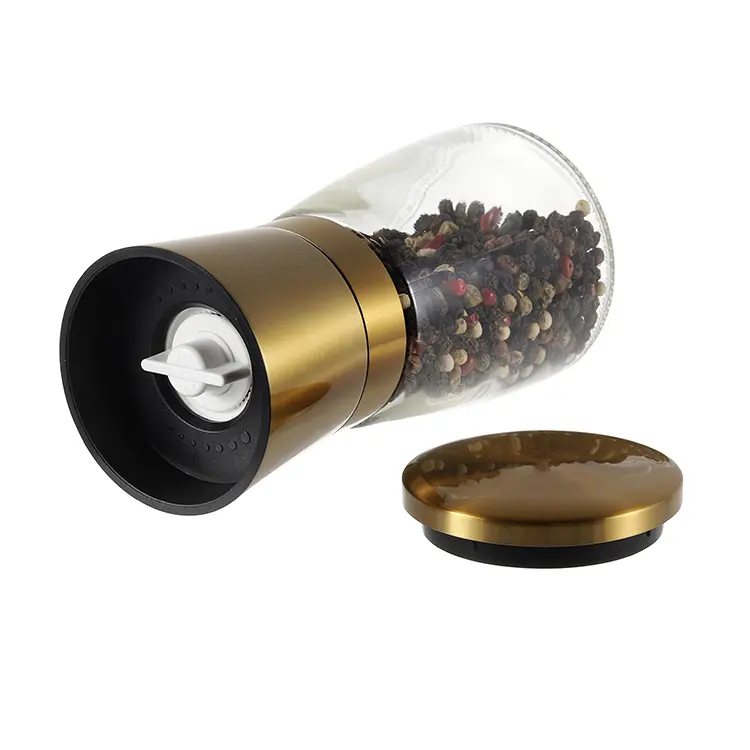 China  Wholesale Gold Pink Salt and Pepper Grinder Supplier, Quotes