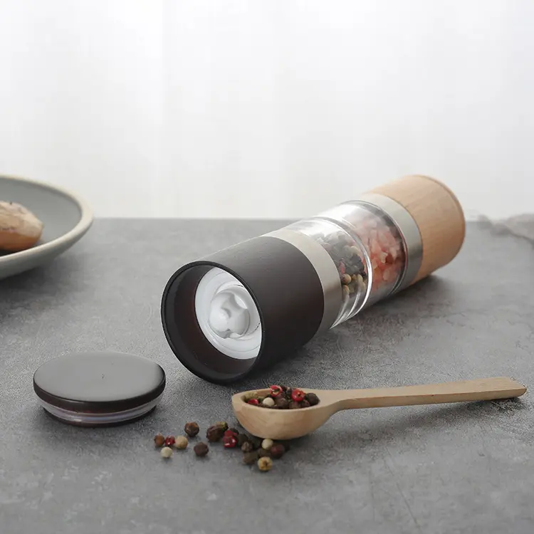 Custom 2 in 1 Combined Salt and Pepper Mill Showcase