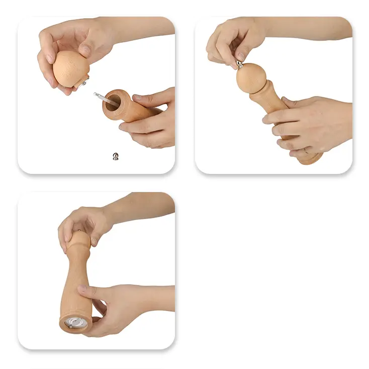 Ergonomic Pepper Mill Design
