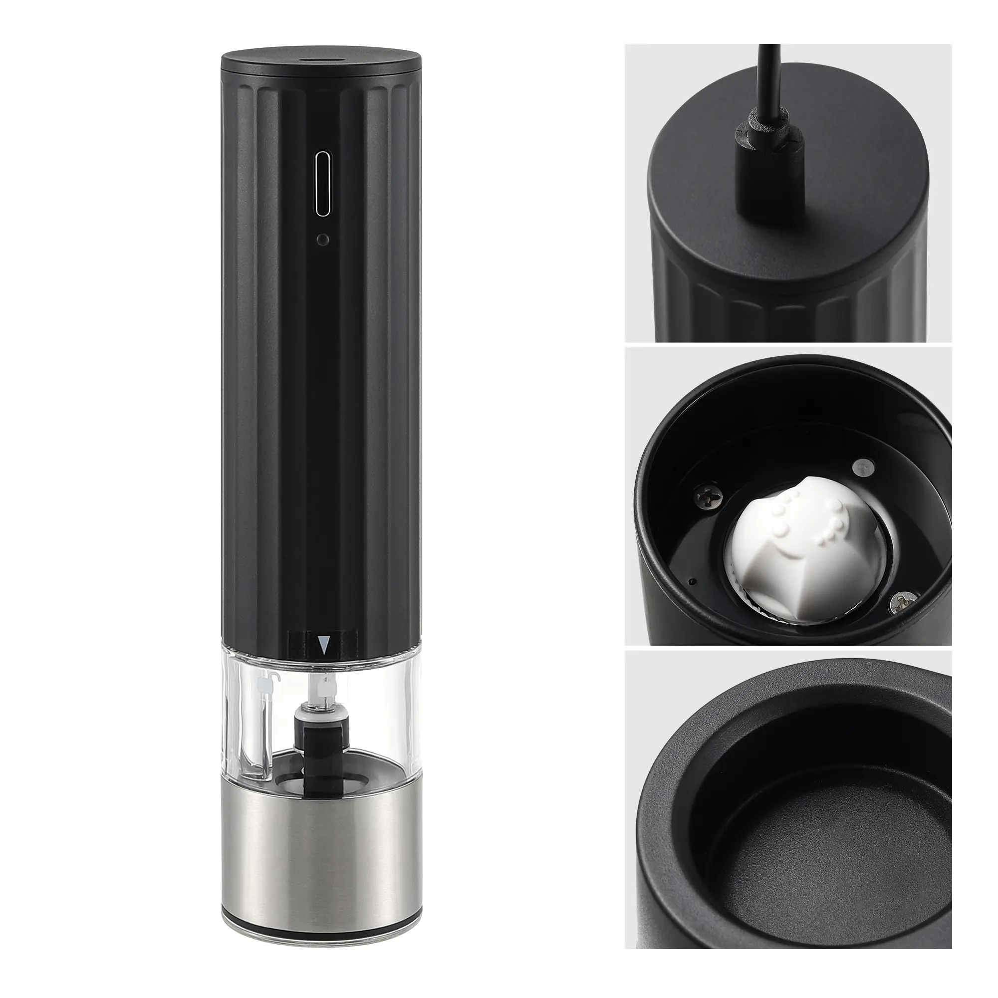ODM Electric Salt and Pepper Grinder with LED Light