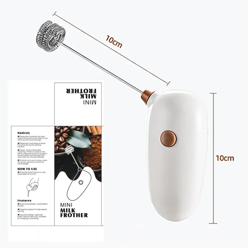 Wholesale Stainless Steel Milk Frother 2