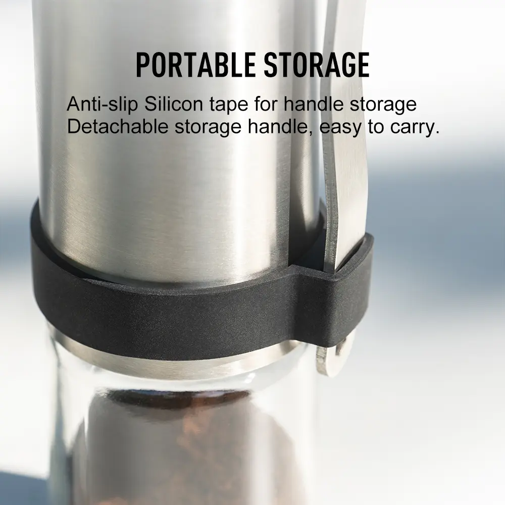 Wholesale Glass Handheld Coffee Grinder