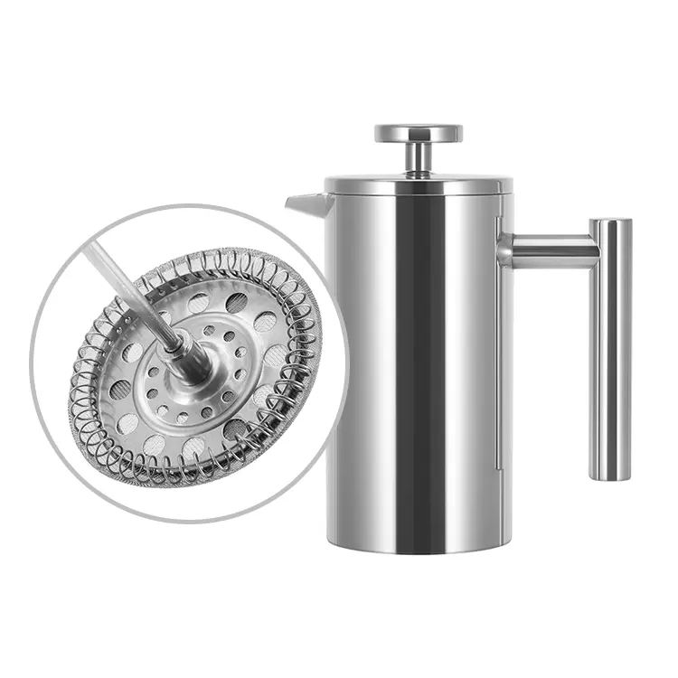 OEM Bulk Sale Double-Wall Stainless Steel French Press Supplier, Companies
