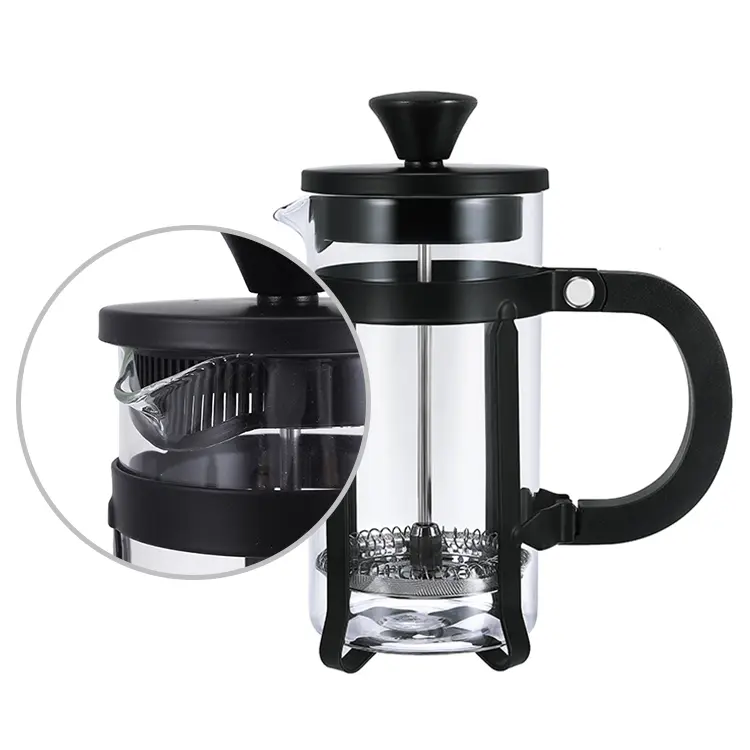 ODM Borosilicate Glass French Press