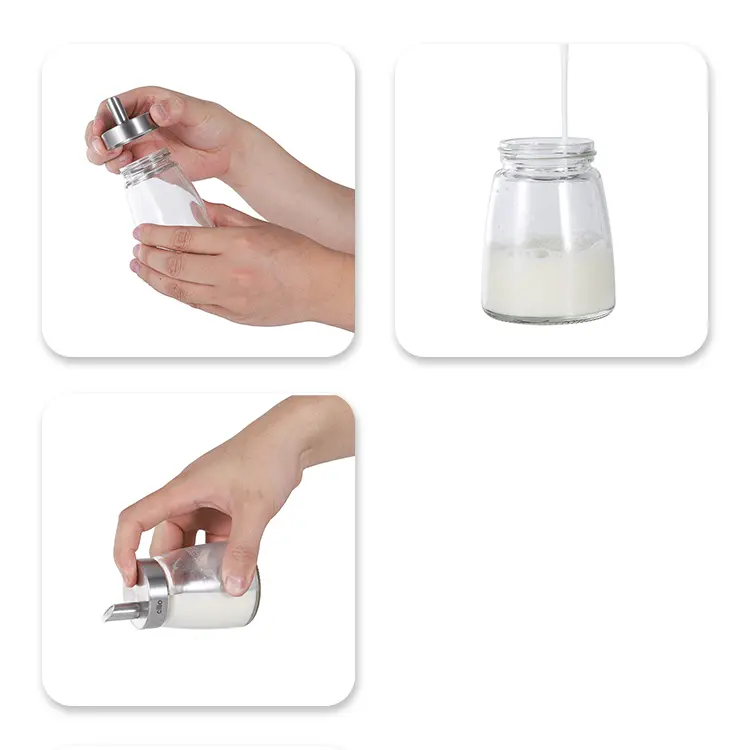 Buy Bulk Glass Milk Frothing Pitcher & Sugar Dispenser Service, Exporters