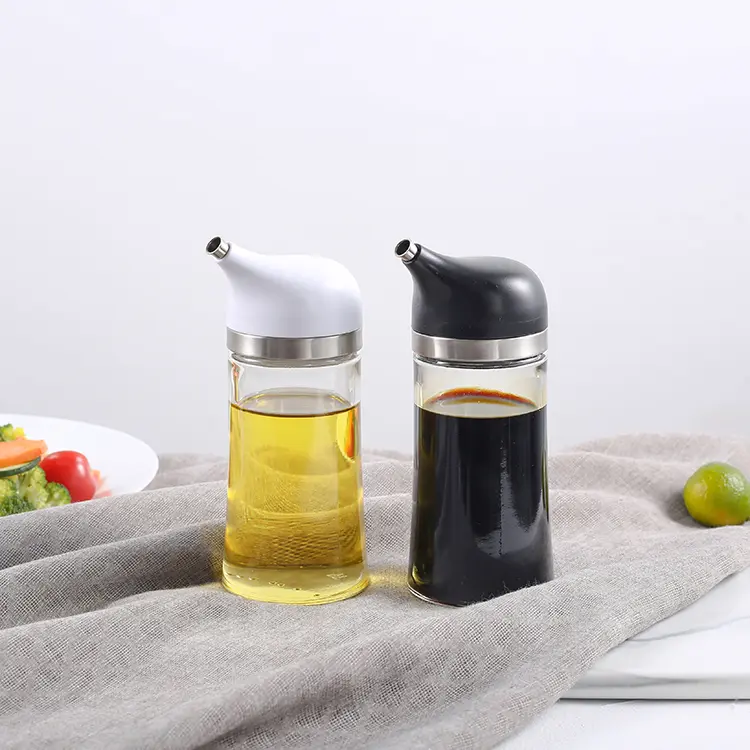 Durable Tritan and glass oil dispenser body