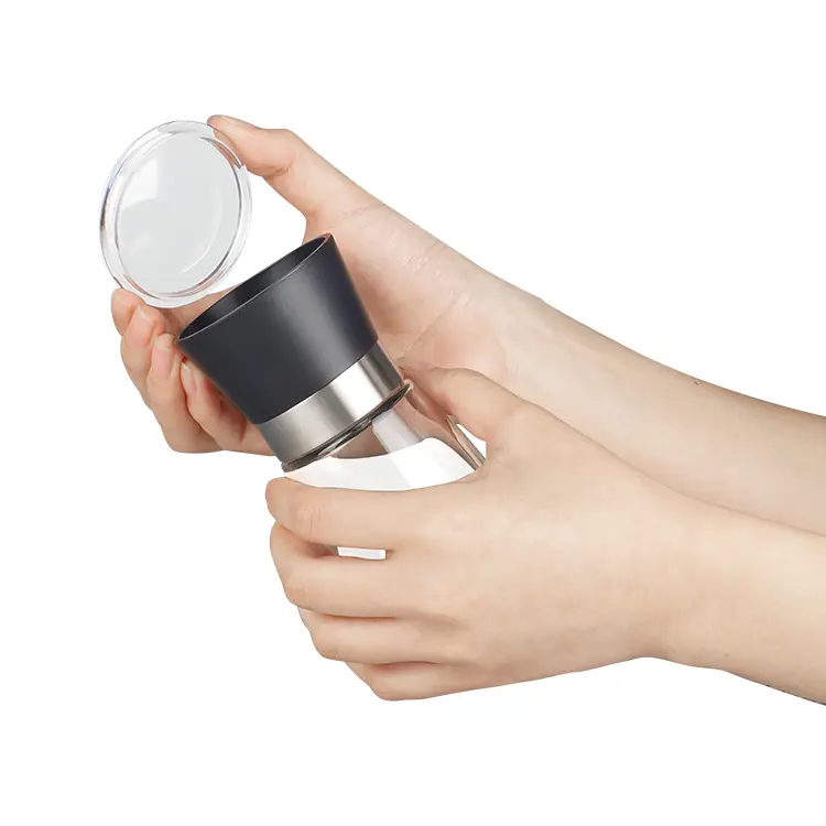 Wholesale Manual Spice Grinder Set with Stand