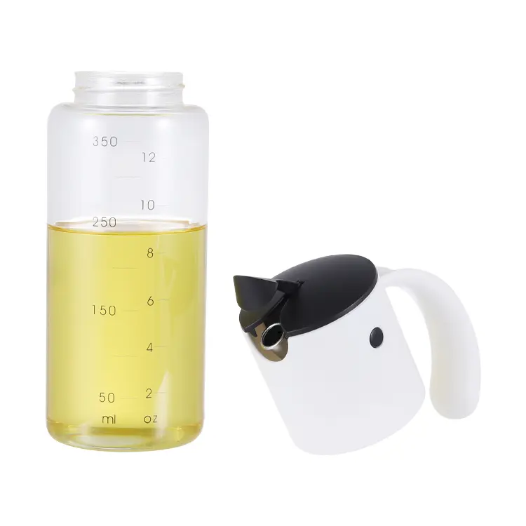 Customized Gravity Cooking Oil Dispenser with Glass Jar 4