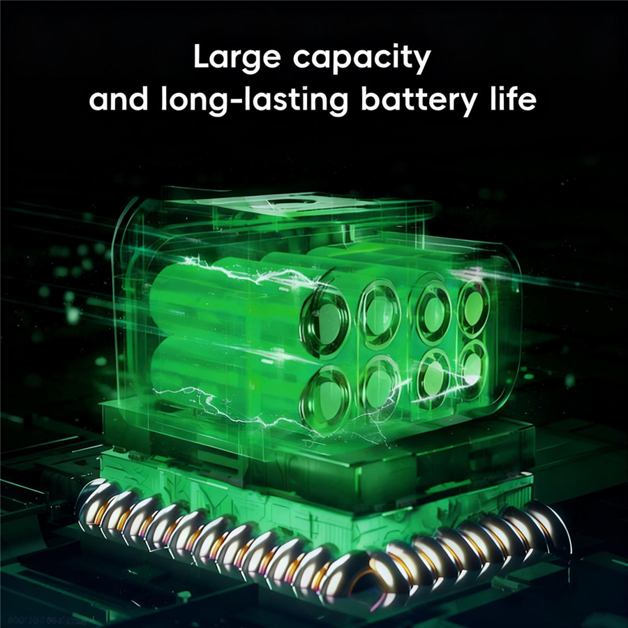 High-Capacity Battery for Long-Lasting Operation
