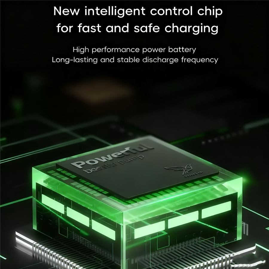 Intelligent Control Chip + High-Performance Battery