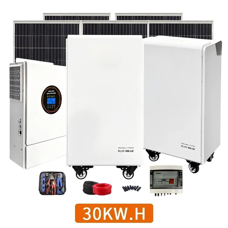 Sistema de Armazenamento de Energia Solar Híbrido Montado na Parede Empilhável Lifelynk