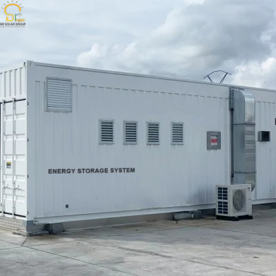 Sistema de Armazenamento de Energia Solar em Painéis Solares Off Grid com Bateria Comercial Renovável em Contêiner Ess-1mwh