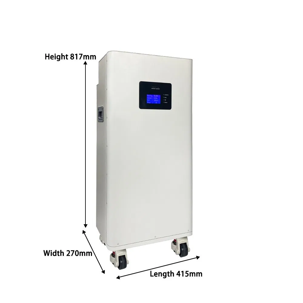 Armazenamento de Energia Doméstica Moderno em Duas Cores 48V Opção de Cor Personalizada Laranja Preto Sistema Portátil Completo de Armazenamento de Energia Solar para Casa Móvel Jk-BMS