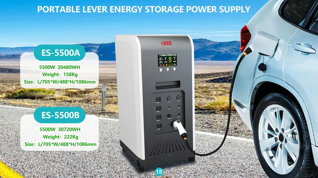 Sistema de Armazenamento de Energia Portátil Solar