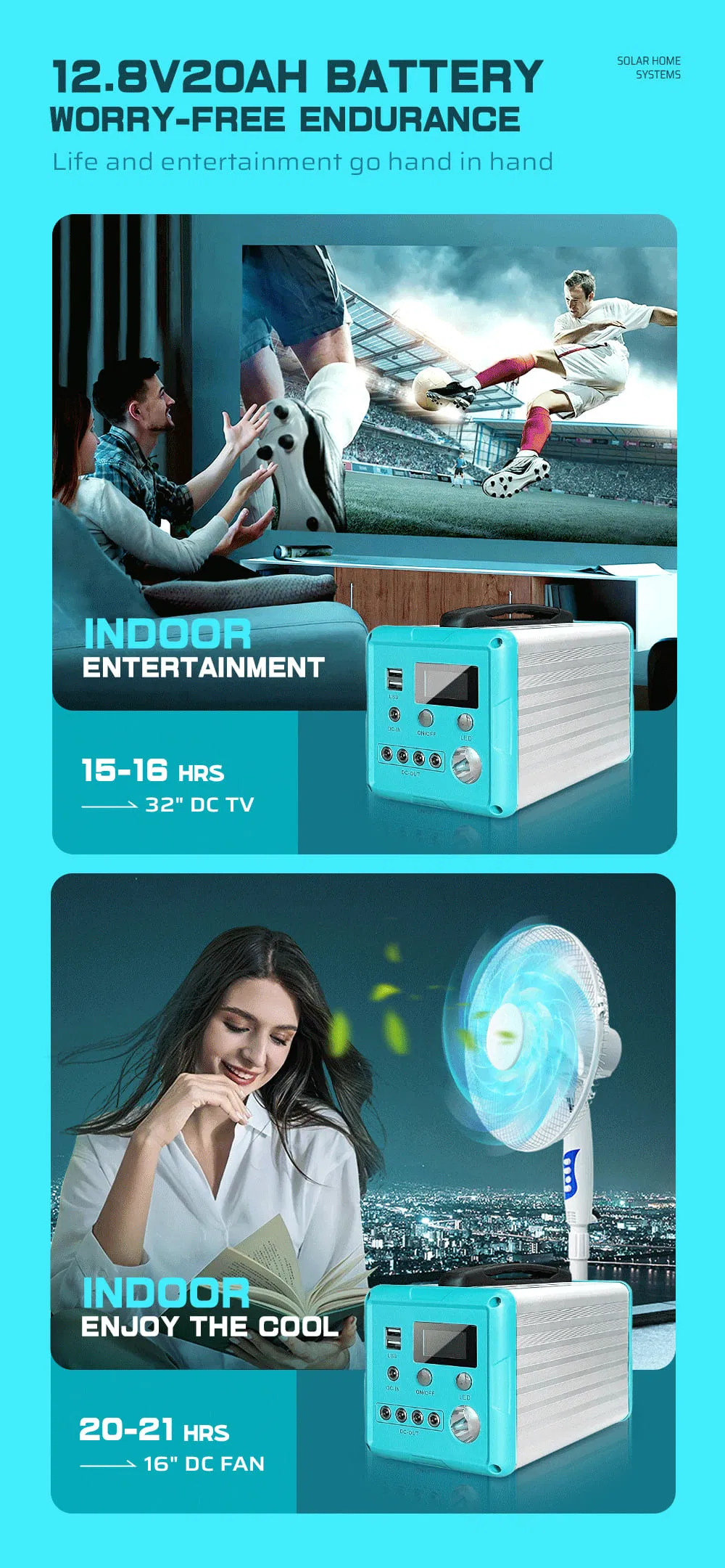 Kit de Energia Solar Portátil