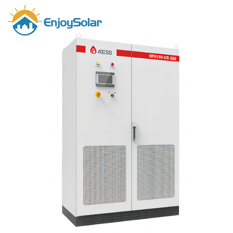 100kw 200kw 300kw Kit Completo de Sistema de Armazenamento de Energia Solar Atess Solis Deye com LiFePO4 Bateria para Sistema de Energia Solar Híbrido