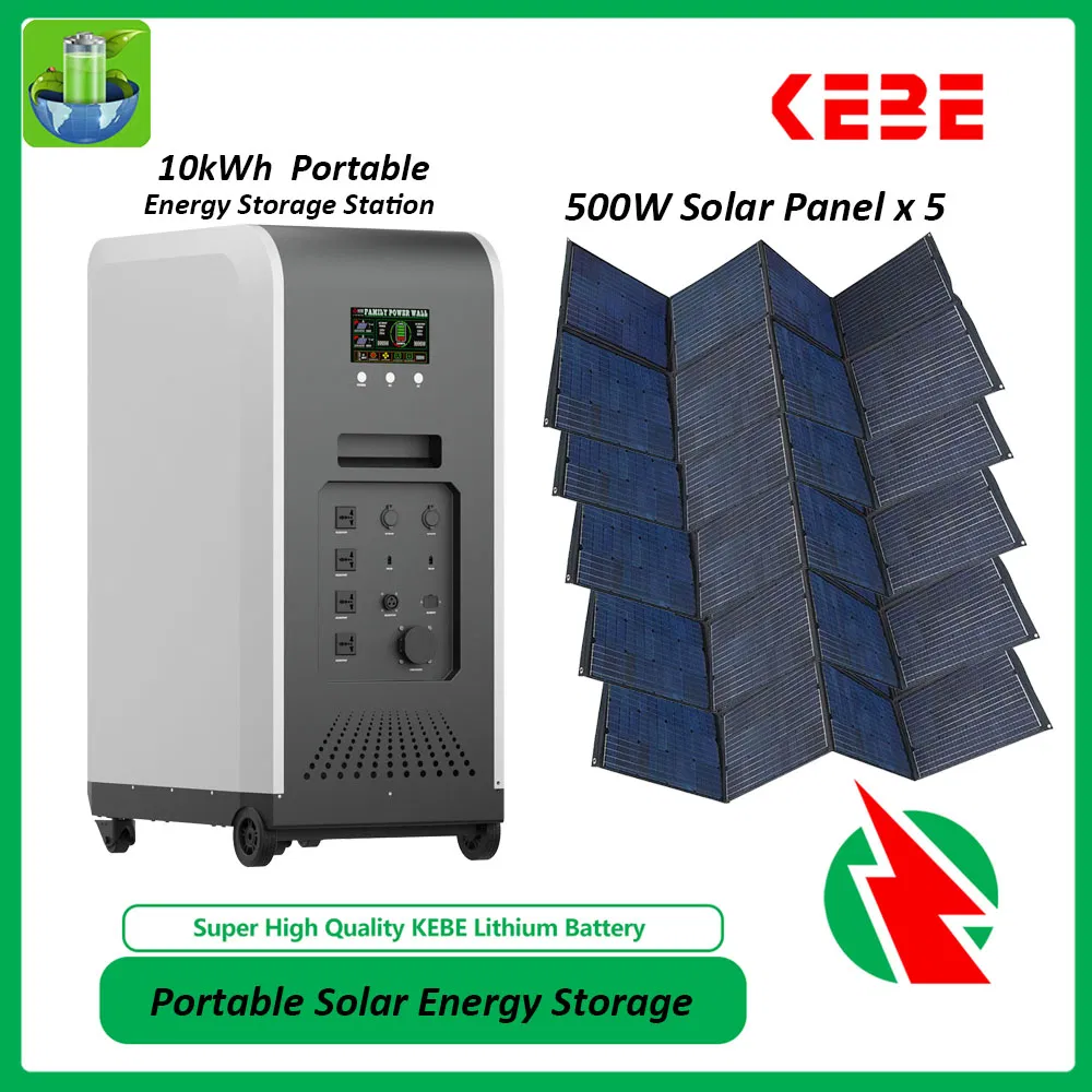 Sistema de Armazenamento de Energia Portátil Solar