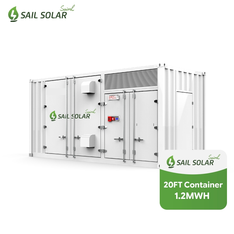 Bess 1.2MW Sistema de Armazenamento de Energia Solar em Container Tudo-em-Um 500kw Microrede Tudo-em-Um