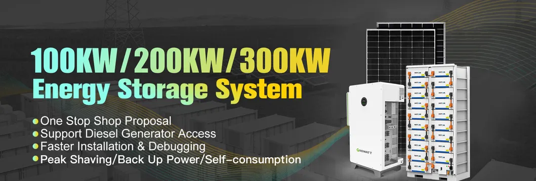 Sistema solar híbrido off grid plug and play Ess conjunto completo armazenamento de baterias