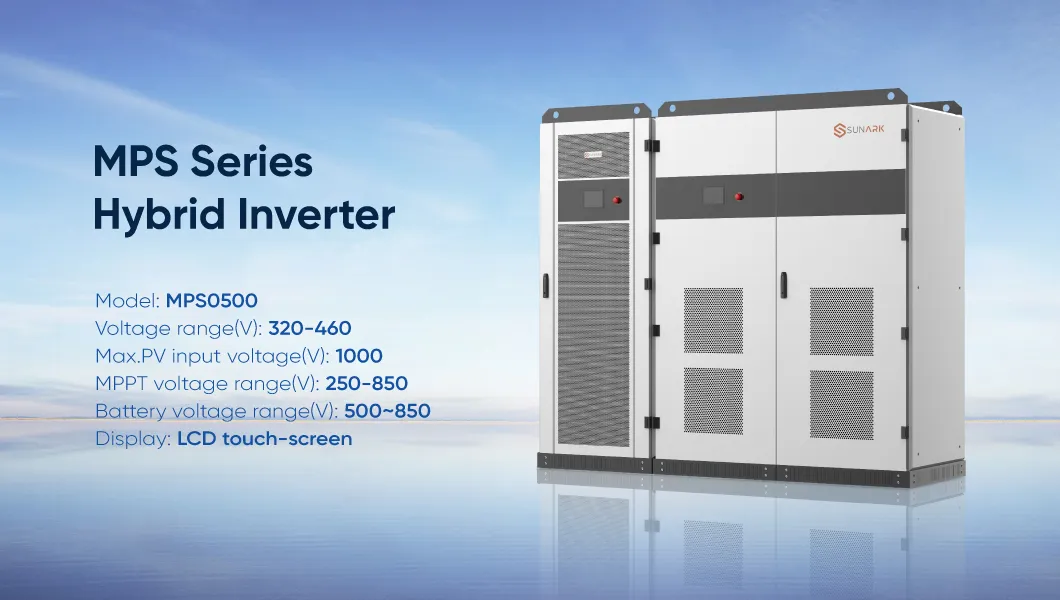 Sistema de Armazenamento de Energia Solar Híbrido 100kw 200kw 500kw Solução Containerizada Bess com Painéis Bifaciais Hjt para Microrede