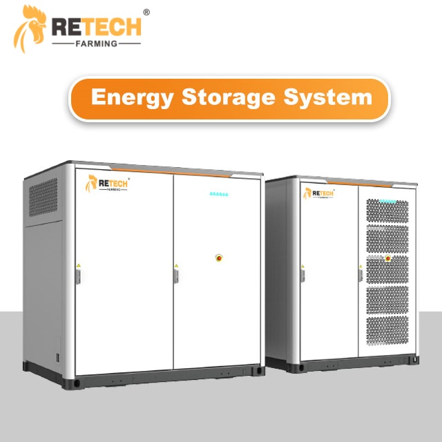 Sistema de Energia Solar Sistema de Armazenamento Híbrido Kit Completo Sistema de Gestão com Bateria e Painéis para Fazendas de Aves