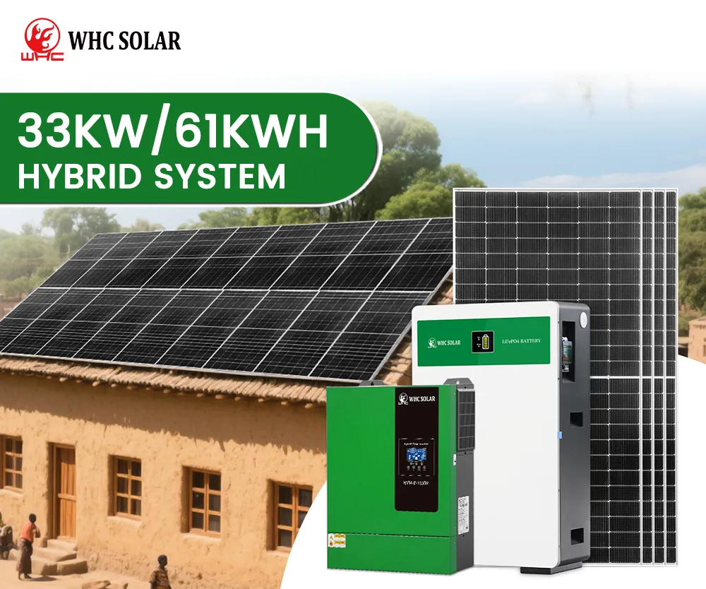 Sistema de Energia Solar Híbrido para Residência 10Kw 20Kw 30KW com Bateria de Lítio Powerwall 5/10/15KWH