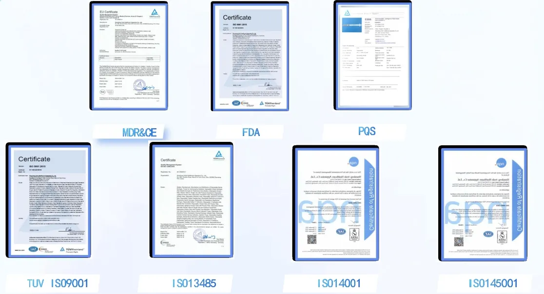 Certificados de Qualidade e Segurança do Sistema de Energia