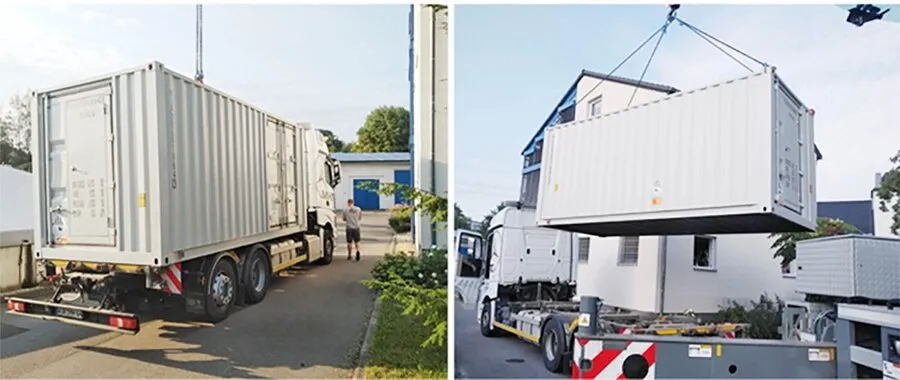 Sistema de Armazenamento de Energia Solar em Painéis Solares Off Grid com Bateria Comercial Renovável em Contêiner Ess-1mwh