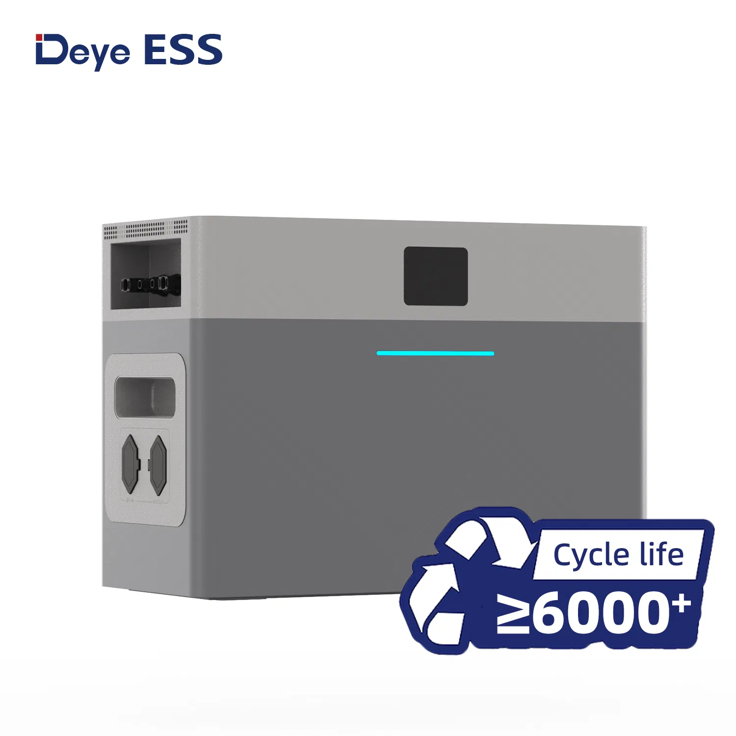 Deye Ess Ae-Fs2.0-2h2 Sistema de Armazenamento de Bateria Solar Portátil para Carregamento ao Ar Livre de Lítio