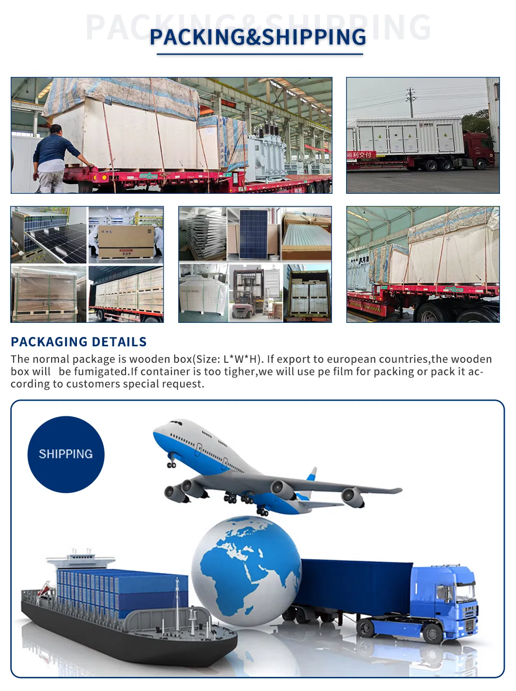 Certificação e parâmetros de ensaio