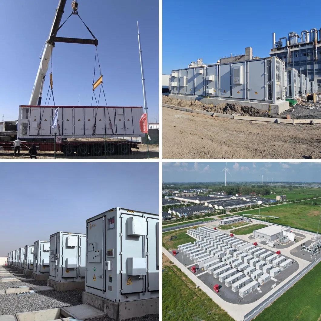 Configuração de Armazenamento de Energia para Indústria