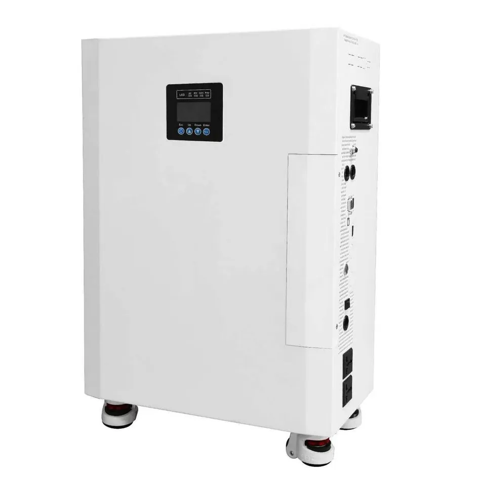 Sistema de Armazenamento de Bateria Pronto para Solar 5kw 196ah 51.2V LiFePO4 Backup de Energia para Residência