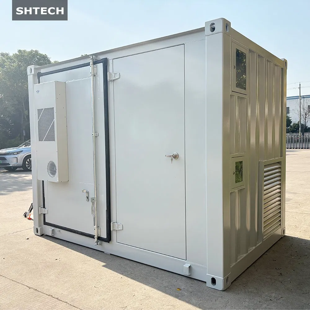 Sistema de Armazenamento de Energia Solar em Container com Bateria de Íon de Lítio Personalizada 1mwh 5mwh 10mwh 20FT 40FT 300kw 500kwh