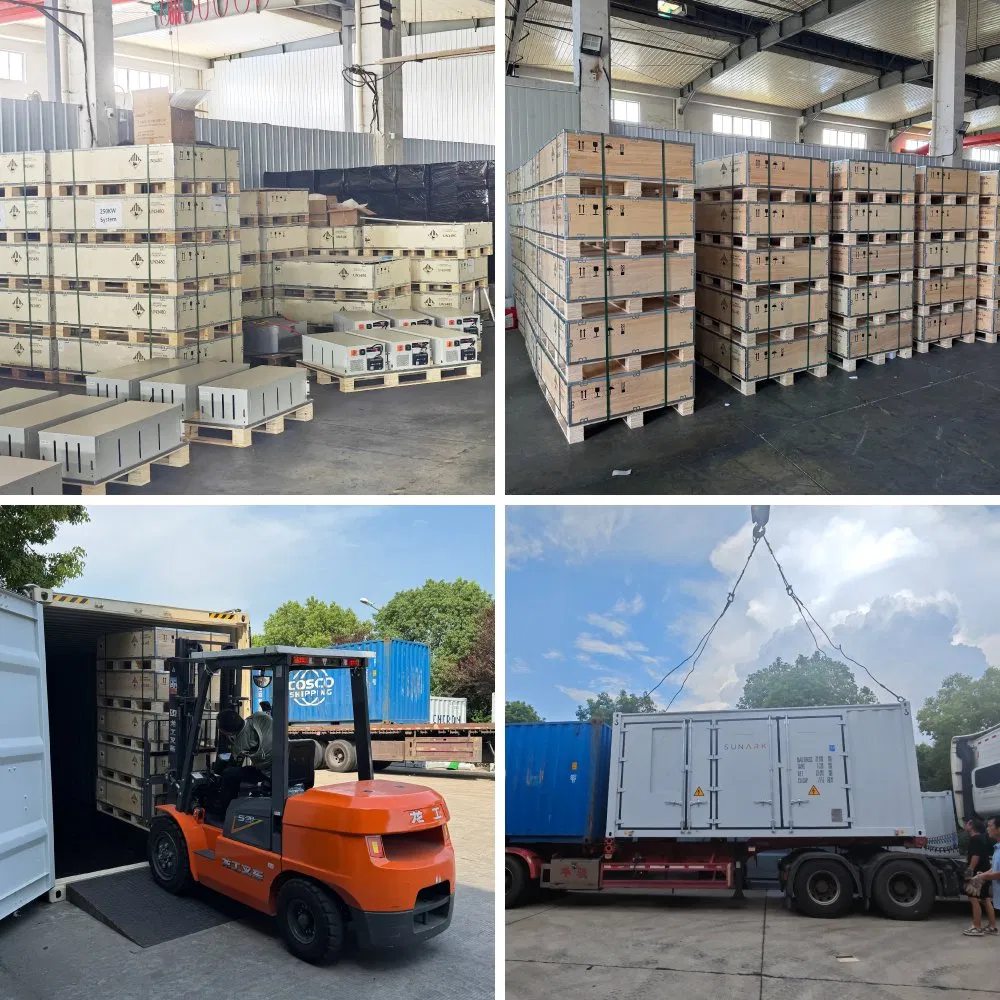 Container de Bateria de Armazenamento de Energia Solar 2000kwh 1000kwh 1000kw 500kw Sistema Híbrido de Energia Solar para Comercial