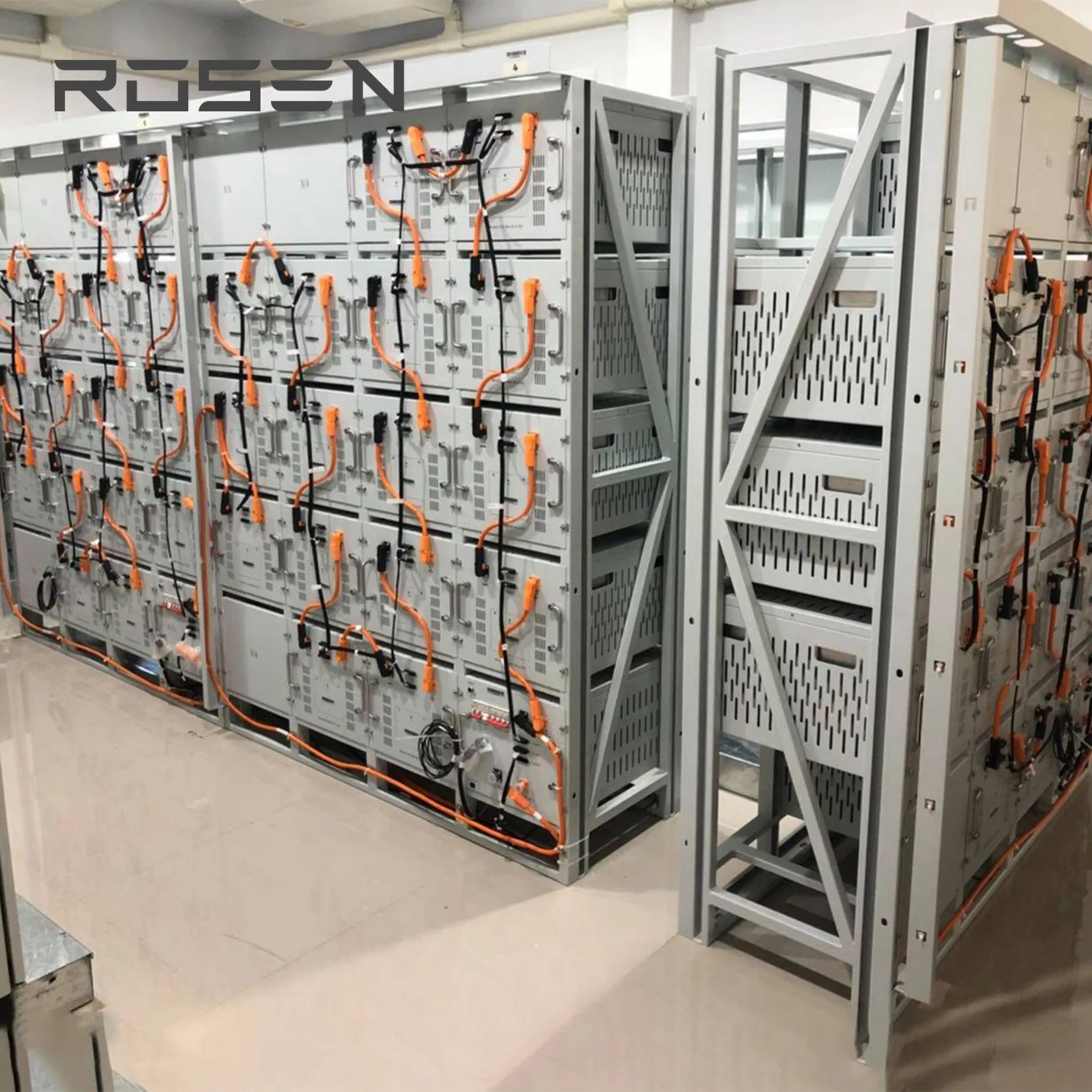 Solução de Energia Ess 100kwh 300kwh para Sistema de Armazenamento de Bateria Solar em Microrede