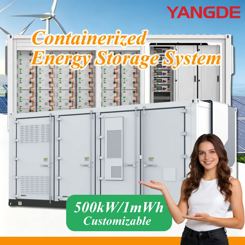 1mwh Sistema de Armazenamento de Baterias de Lítio Container Solar para Industrial e Comercial