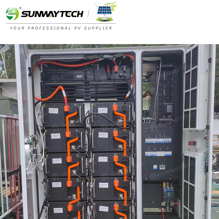 215kwh Sistema de Armazenamento de Energia Comercial e Industrial Tudo em Um 215kw Sistema Híbrido de Energia Solar com Bateria de Íon de Lítio