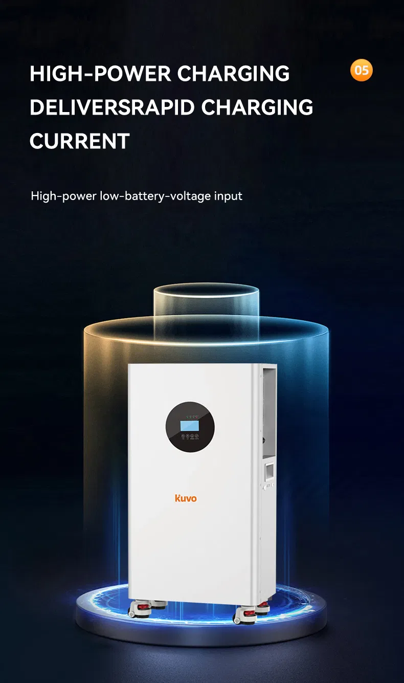 Sistema de Armazenamento de Energia Solar de Alta Eficiência 3.6kw 8kwh com MPPT, Monitoramento WiFi e Proteção Inteligente BMS