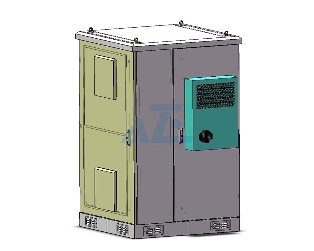 Sistema de Armazenamento de Energia Solar a Bateria de Lítio para Uso Externo, On-Grid e Off-Grid LiFePO4 para Indústria e Comércio