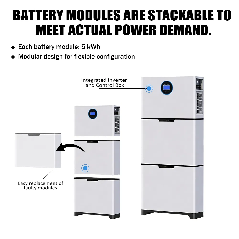 Sistema de Armazenamento de Energia Solar Tudo-em-Um
