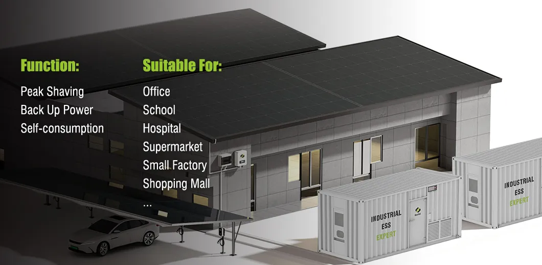 Integração de Armazenamento de Energia em Microredes 200kw 500kw 1MW 2MW