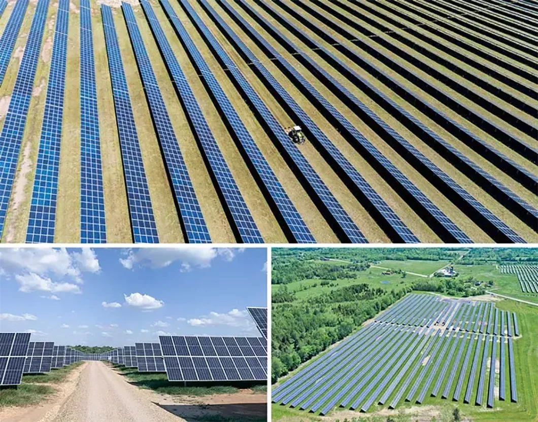 Sistema de Armazenamento de Energia Solar Comercial e Industrial Growatt 50kw 100kw Kit Completo de Sistema Híbrido de Energia Solar