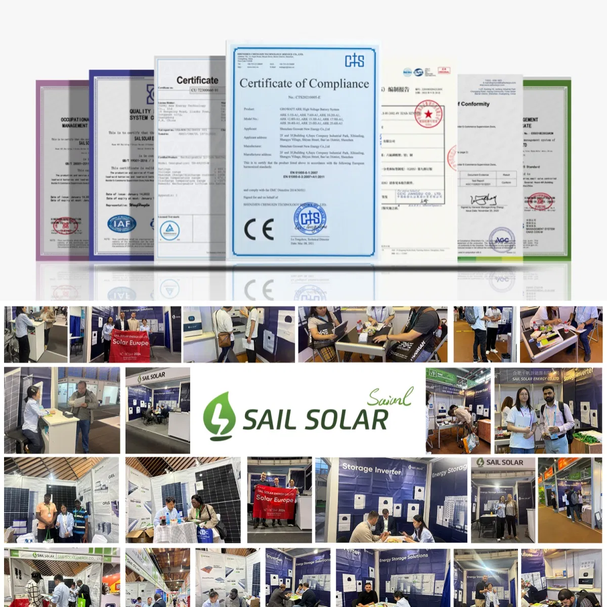 Certificação e exposição