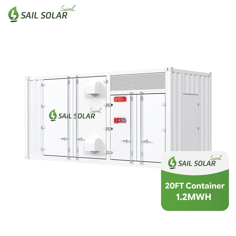 Bess 1.2MW Sistema de Armazenamento de Energia Solar em Container Tudo-em-Um 500kw Microrede Tudo-em-Um