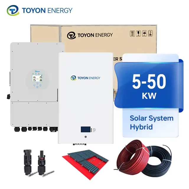 Energia Solar Híbrida Sistema de Backup de Bateria de Lítio LiFePO4