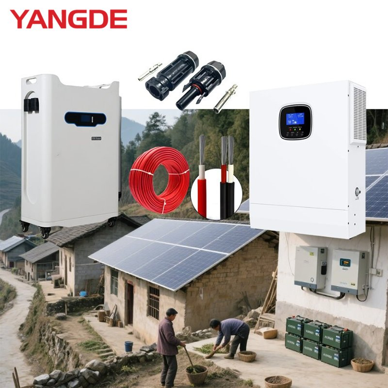 30kw Sistema de Armazenamento de Energia Solar Híbrido Residencial